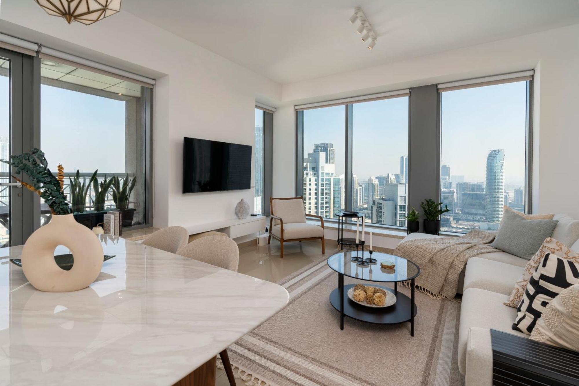 Prestige Living 2br With Full Burj Khalifa And Fountain View By Appartement